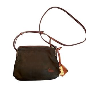 Dooney & Bourke Brown Nylon Crossbody